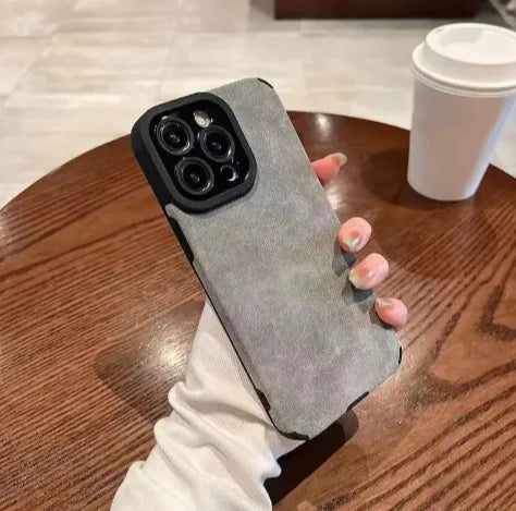 Alcantara Shockproof Phone Case
