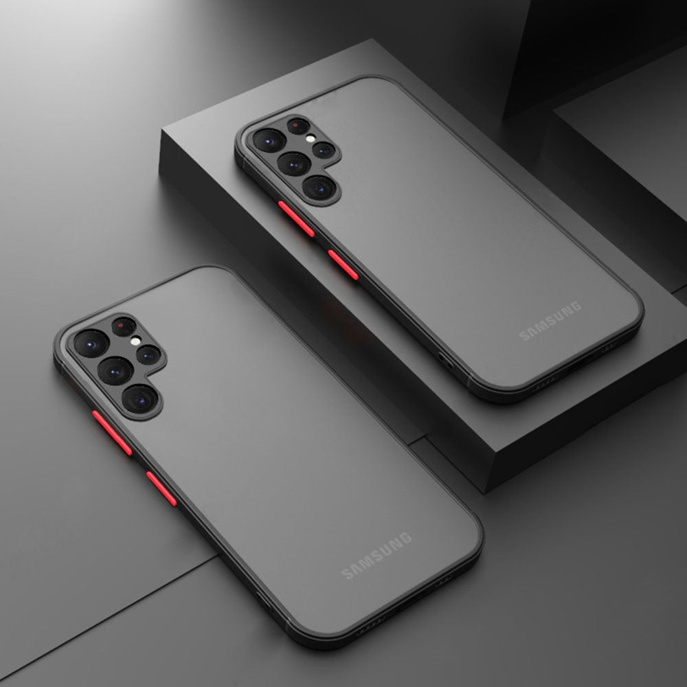 Capa Protetora Matte Antichoque Armadura para Samsung