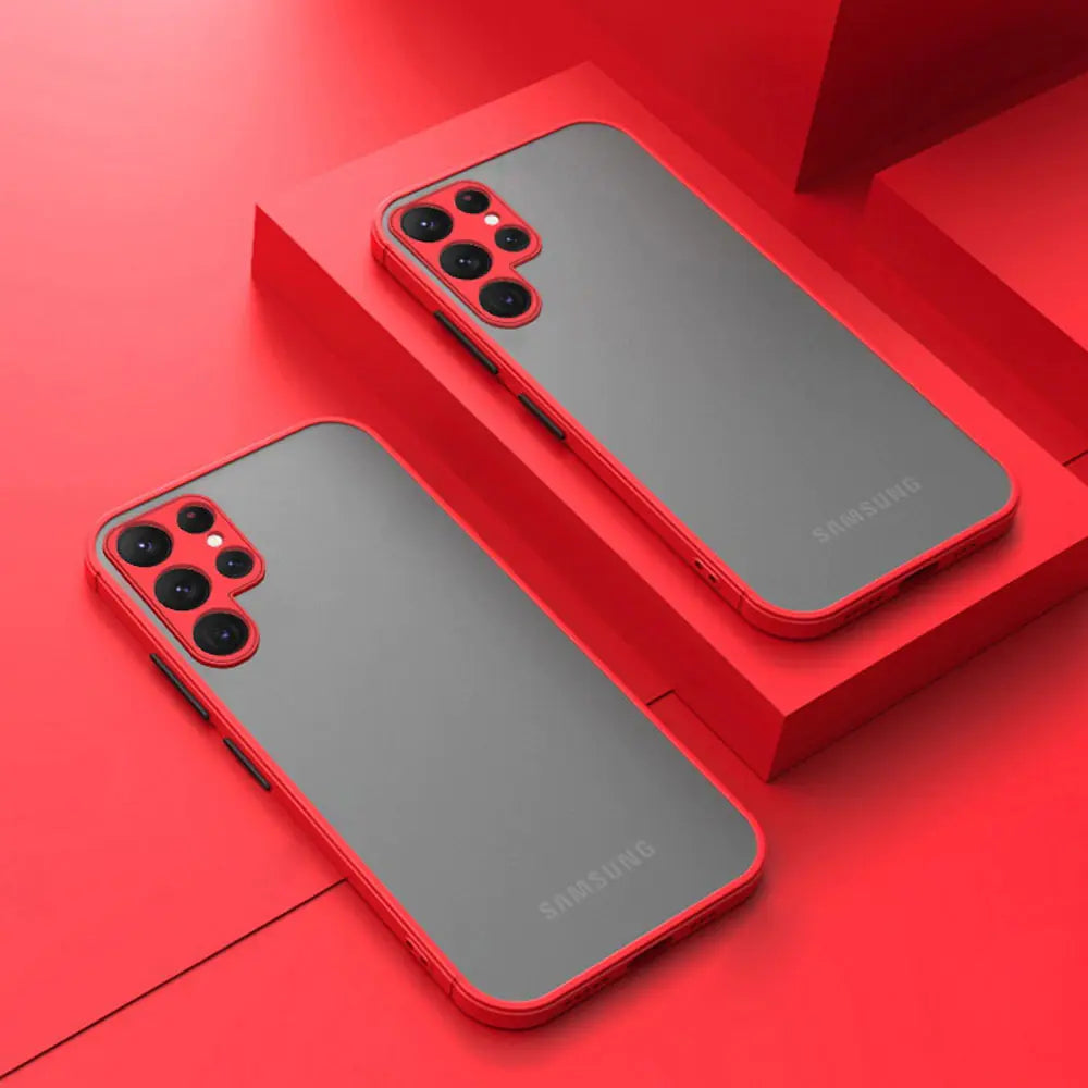 Capa Protetora Matte Antichoque Armadura para Samsung