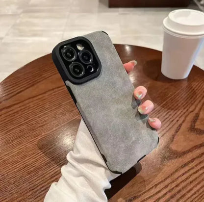 Alcantara Shockproof Phone Case